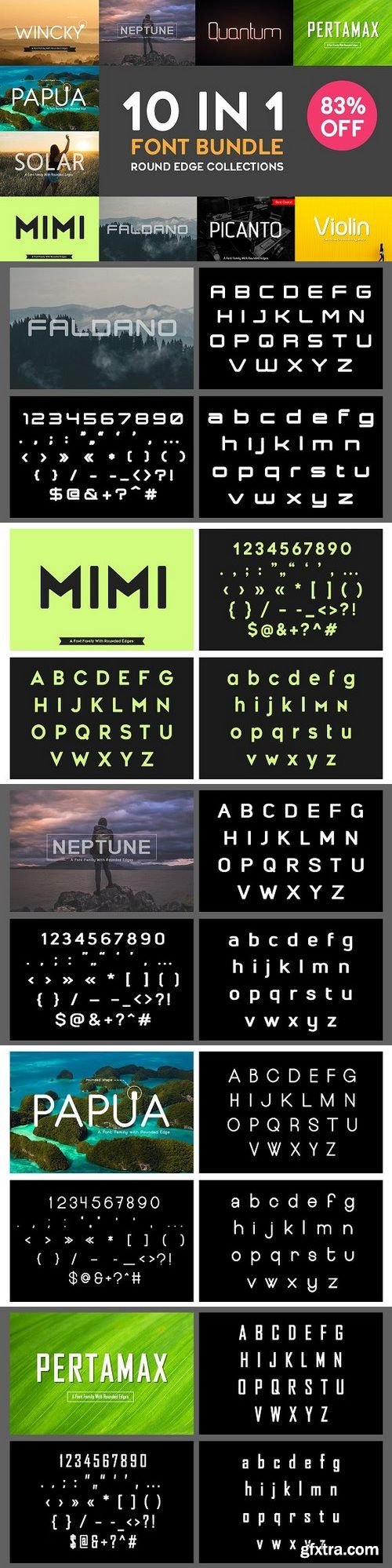 CM - 10 In 1 Bundle Font 1253943