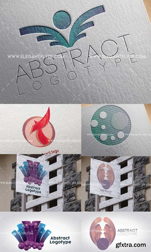 Abstract logo V1 Premium Stock Illustration