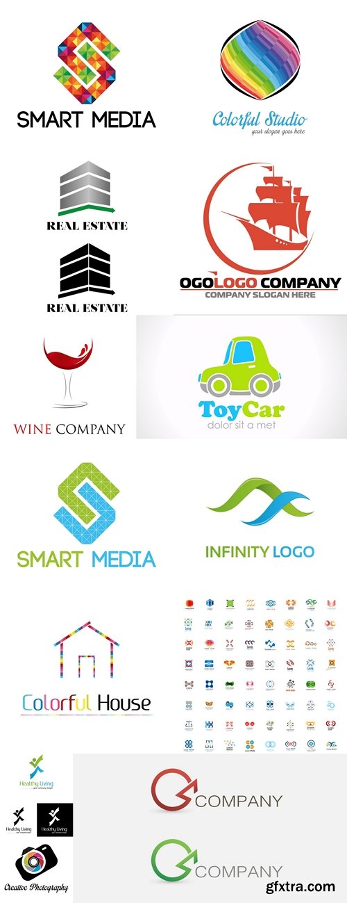 Сollection logo and icons 6