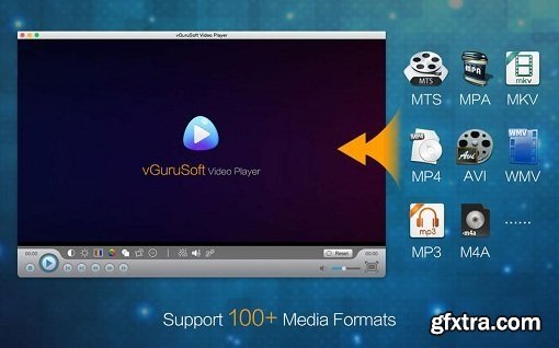 vGuruSoft Video Player 1.5.5 (Mac OS X)