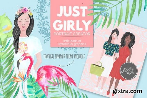 CM - Just Girly Custom Portrait Creator 1291661