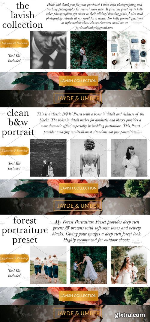 CM 1527703 - Clean B&W Wedding Portrait Presets