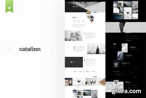 CM - Catalyzer | Web PSD Template 1293497