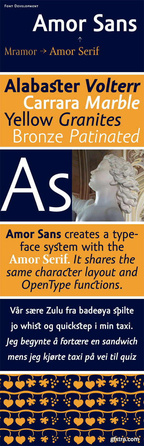 Amor Sans Font Family