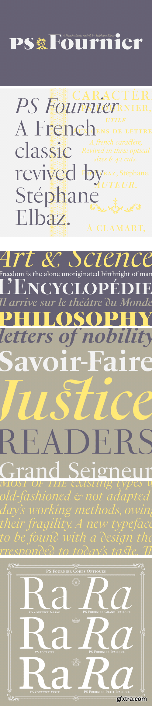 PS Fournier Font Family