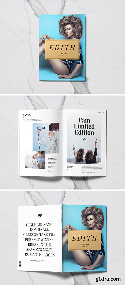 PSD Mock-Up - A5 Magazine 2017