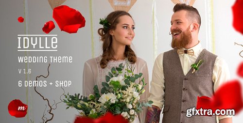 ThemeForest - Wedding Theme - Idylle Wedding v1.0.0 - 14198688