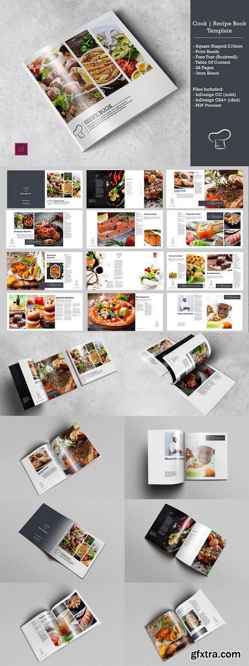 CM - Recipe Cook Book Template 1286374