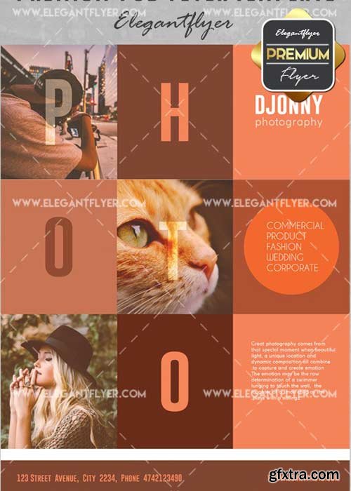 Photo V11 Flyer PSD Template + Facebook Cover