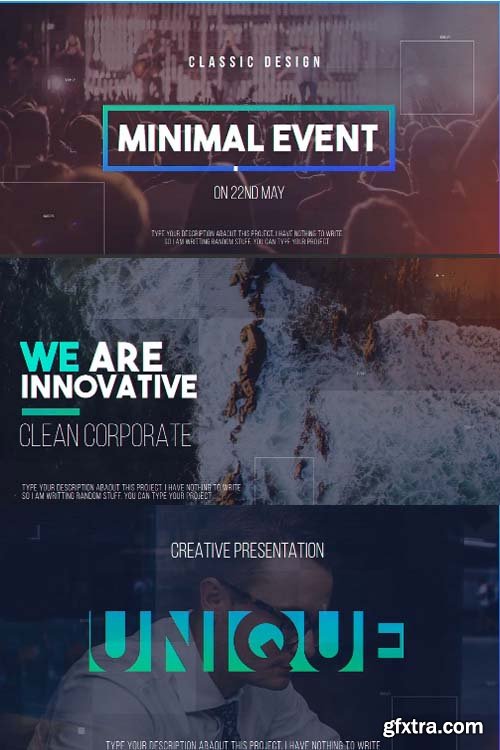 Minimal Event - After Effects