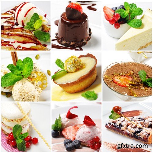 Food collage 4 - 8 UHQ JPEG