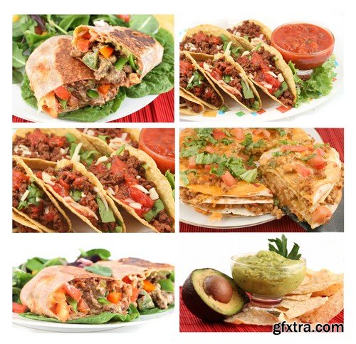 Food collage 4 - 8 UHQ JPEG