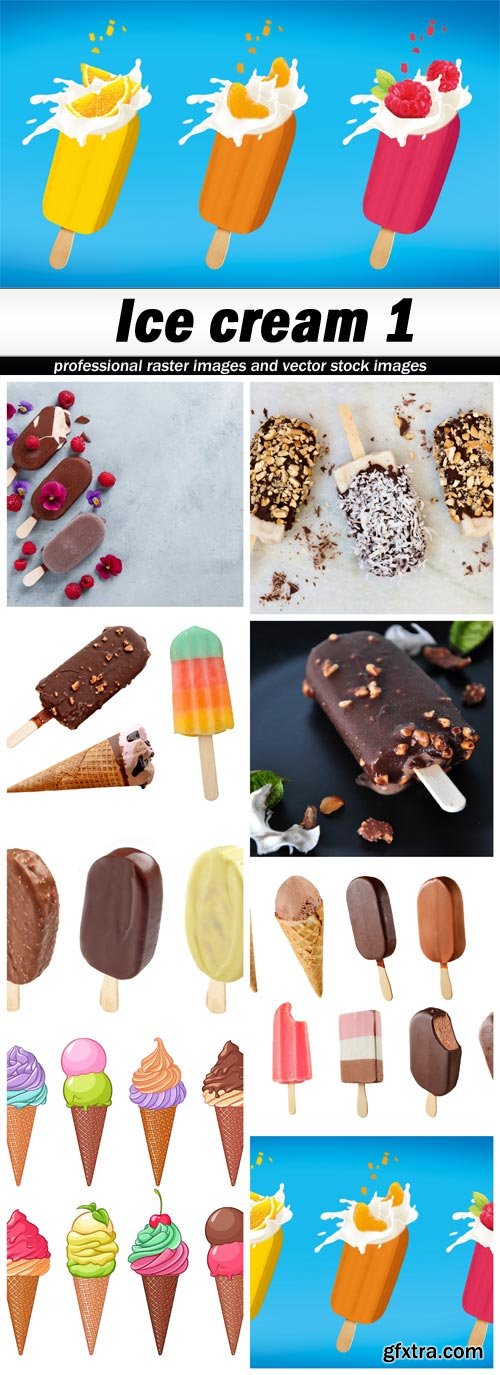 Ice cream 1 - 8 UHQ JPEG