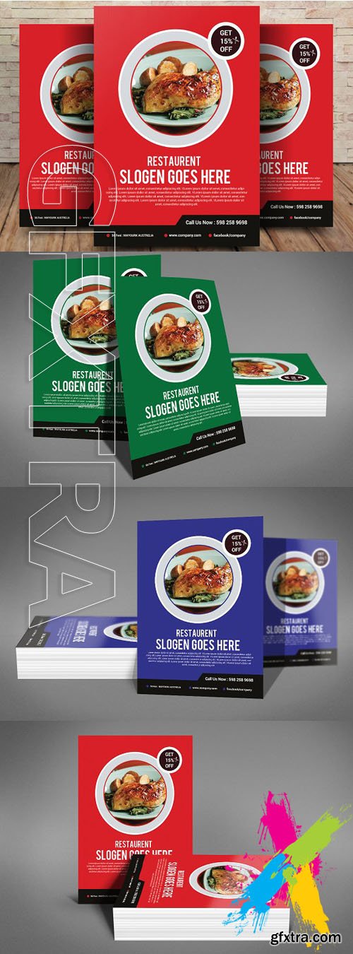 CM - Mexican Restaurant Flyer Template 1592347