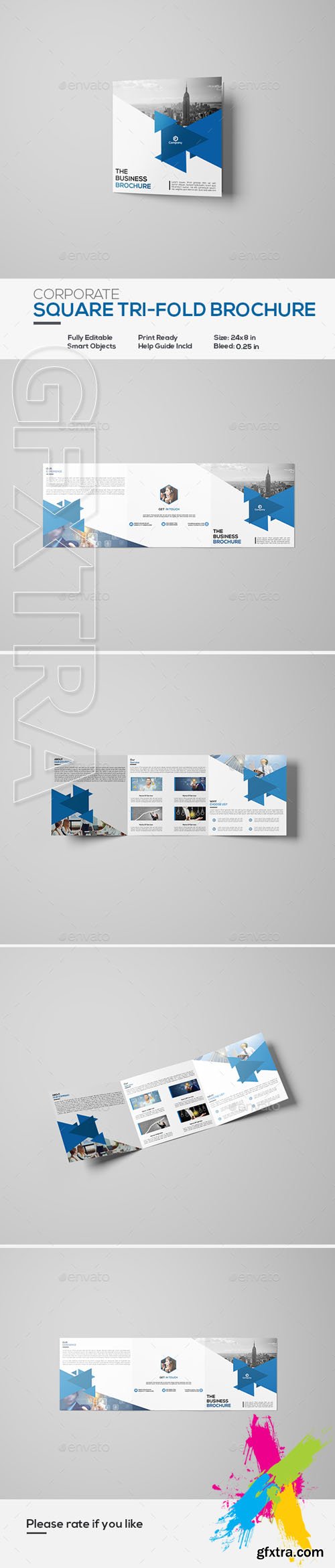 GR - Square Corporate Tri-Fold Brochure 20109578