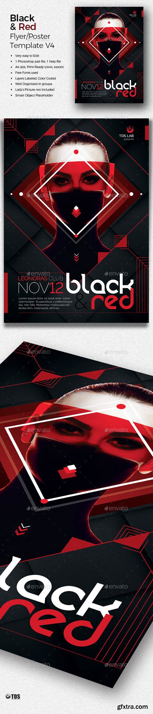 GR - Black and Red Flyer Template V4 20136363