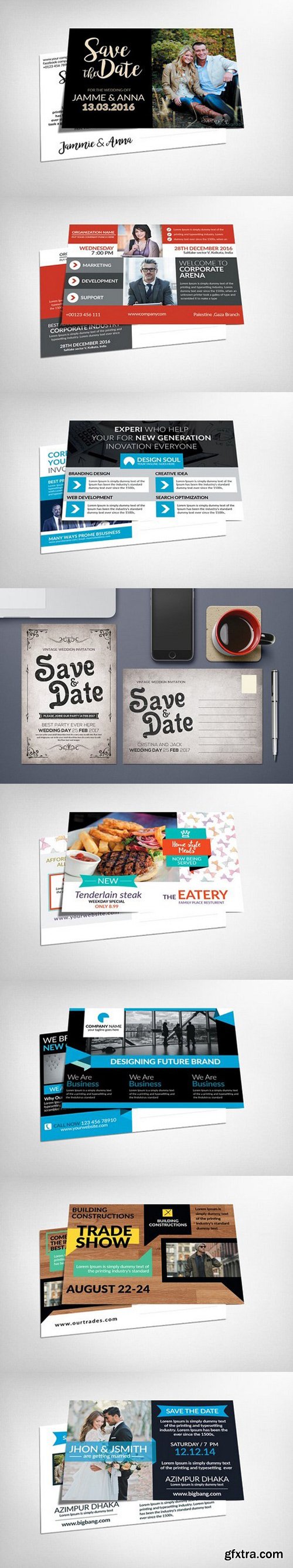 CM - 80 Business Print Templates Bundle 1382889