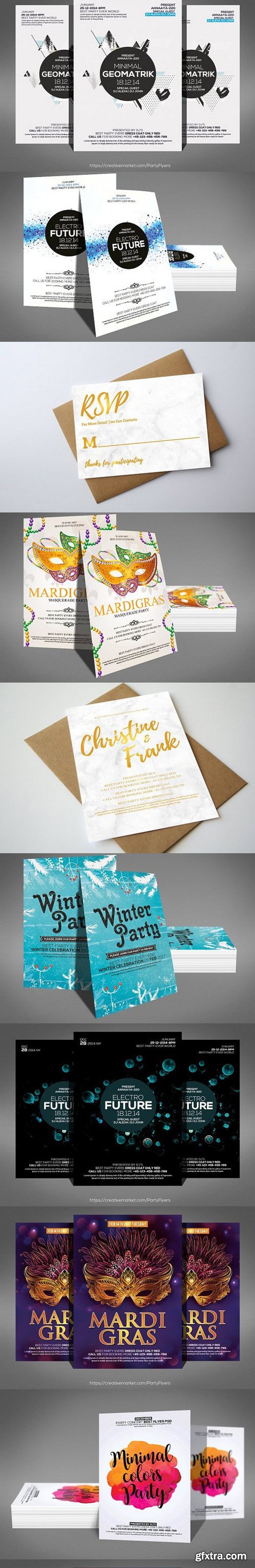 CM - 80 Business Print Templates Bundle 1382889