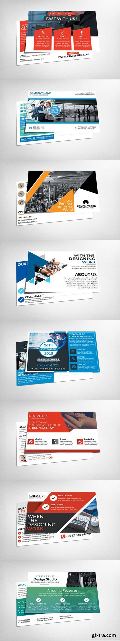 CM - 80 Business Print Templates Bundle 1382889