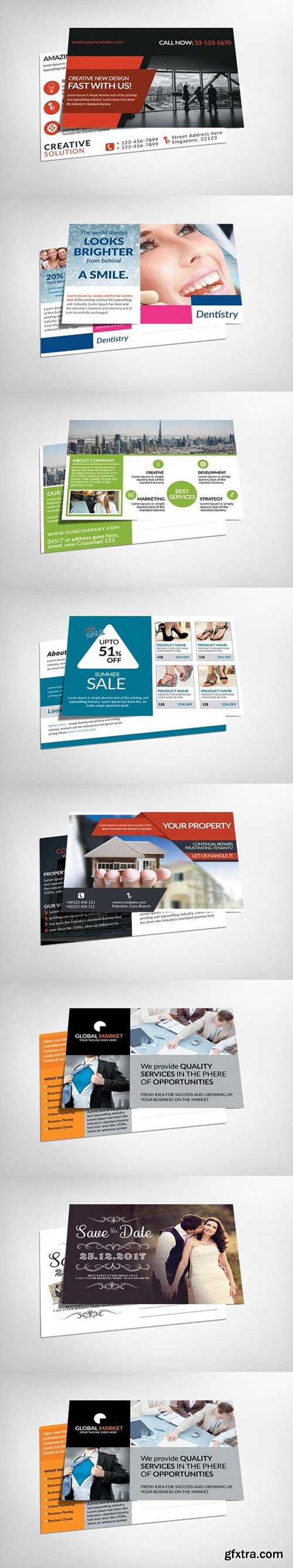 CM - 80 Business Print Templates Bundle 1382889