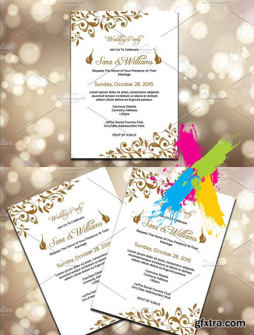 CM - Wedding Invitation Card 1471700