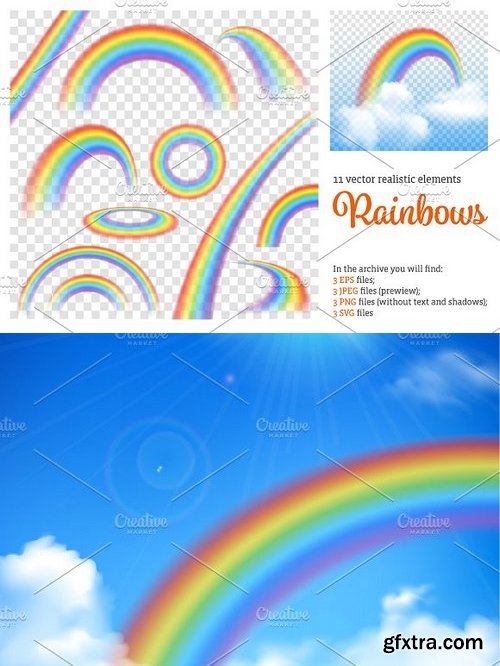 CM - Rainbow Realistic Set 1294316