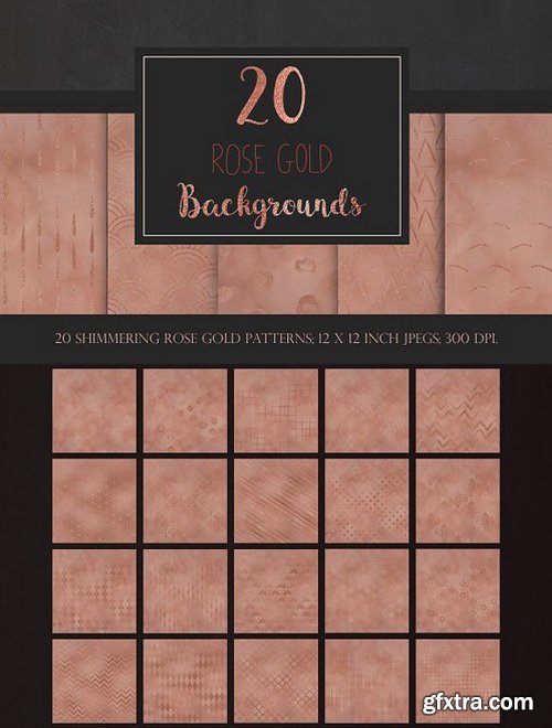 CM - Rose Gold Geometric Backgrounds 1495179