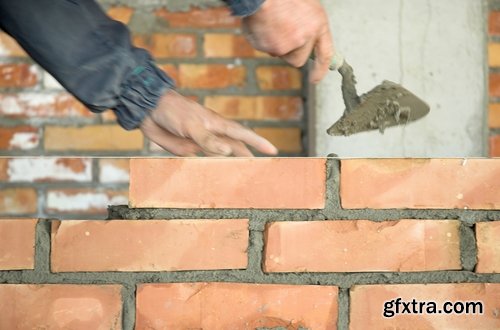 Mason worker master masonry brick stone wall 23 HQ Jpeg