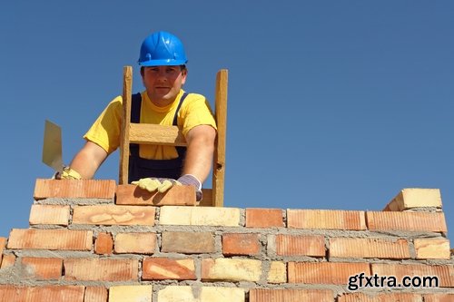 Mason worker master masonry brick stone wall 23 HQ Jpeg