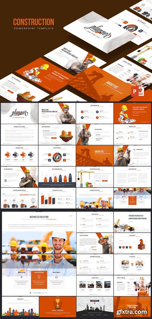 Construction Powerpoint Template