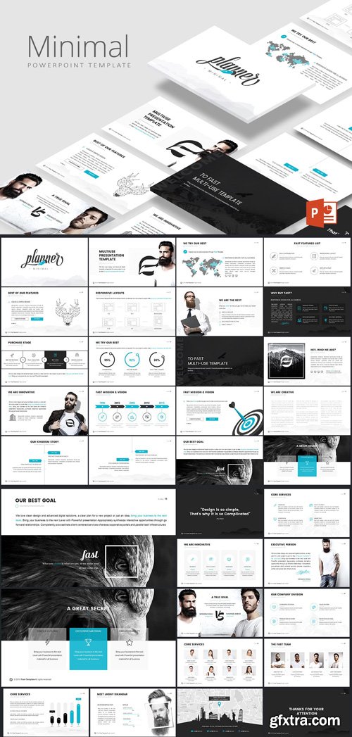 Minimal Powerpoint Template