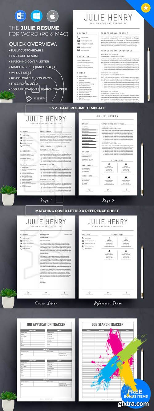 CM - Resume CV Template 1591997