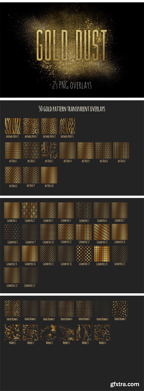 CM 1559676 - Gold Overlays