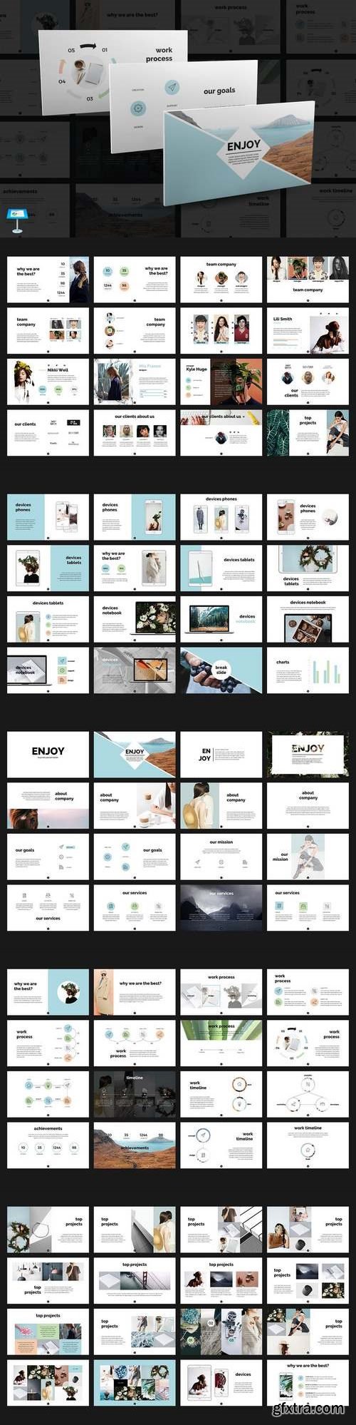 Enjoy Keynote Template