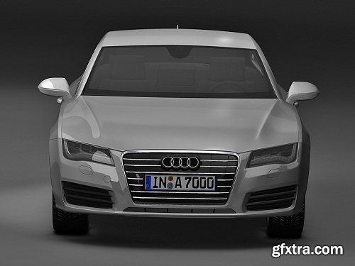 Audi A7 Sportback 3D 2011 3D Model