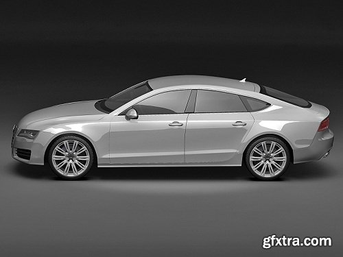 Audi A7 Sportback 3D 2011 3D Model