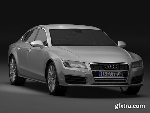 Audi A7 Sportback 3D 2011 3D Model