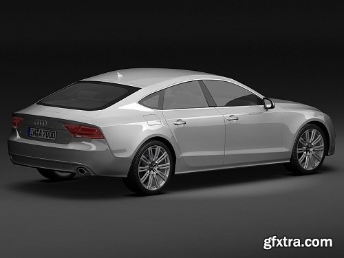 Audi A7 Sportback 3D 2011 3D Model