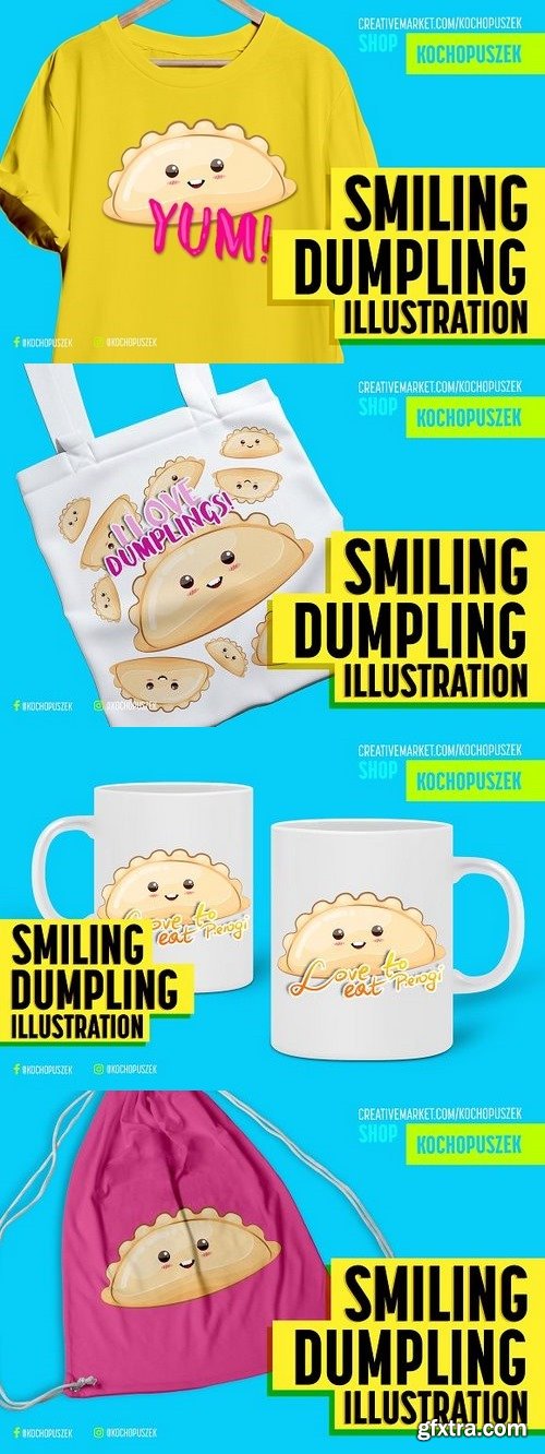 CM - Happy Dumpling Illustration 1274050