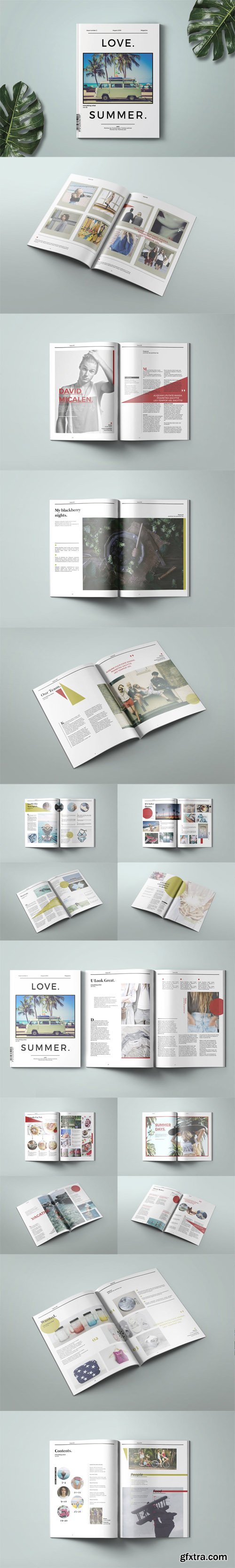 Love.Summer Magazine Template