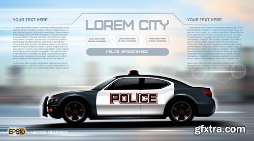 Promotional flyer car delivery futuristic car advertising 20 EPS