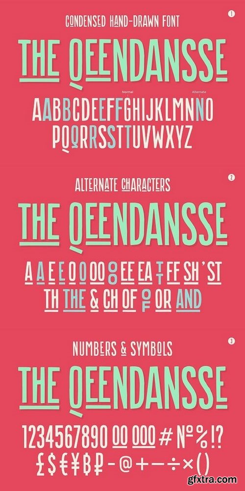 CM - Hand-drawn font the Qeendansse 1286471