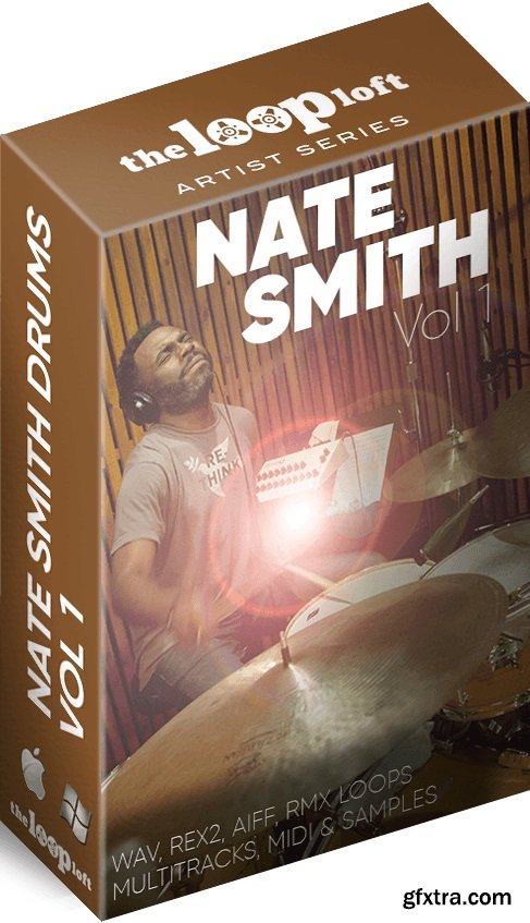 The Loop Loft Nate Smith Drum Loops Vol 1 WAV MiDi-FANTASTiC