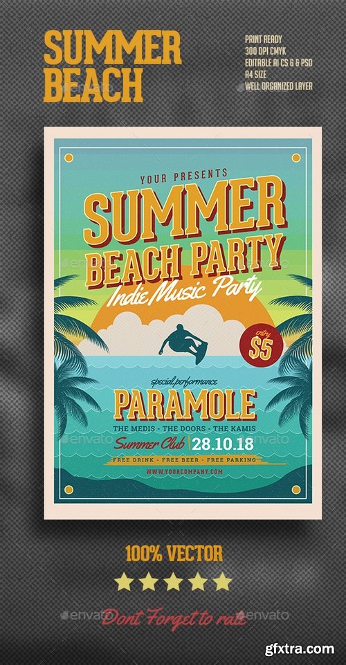 Graphicriver - Summer Beach Party 15667533