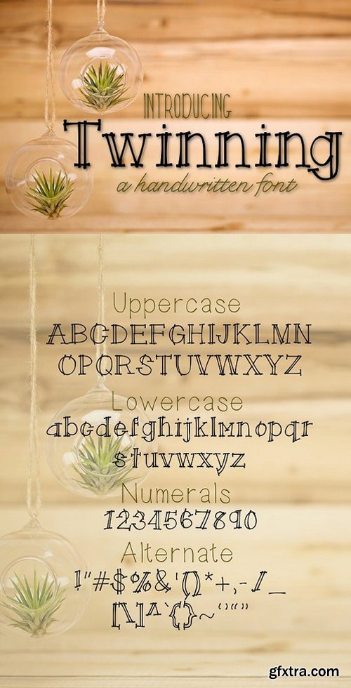 CM - Twinning a Handwritten Font 1505416