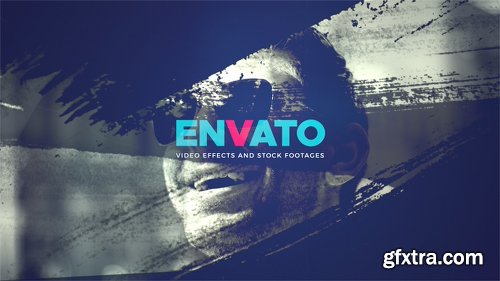 Videohive Media Brush Logo Intro 19808991