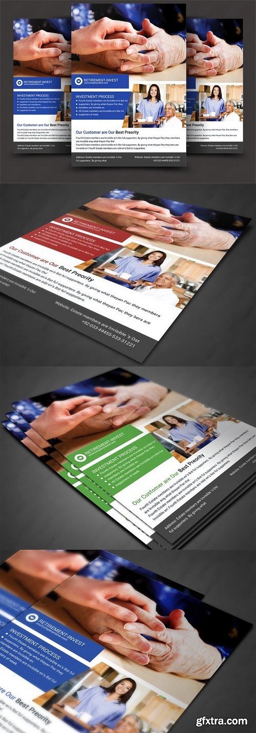 CM - Elderly Care Flyer Template 1284040