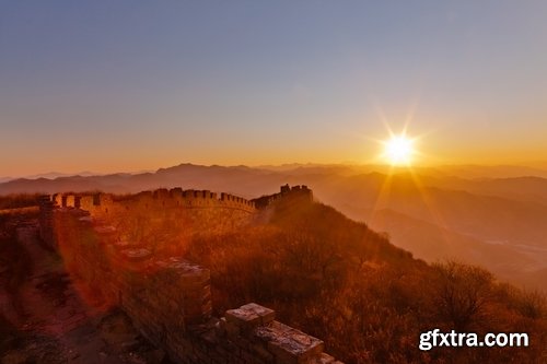 Great Wall of China historical monument stone landscape nature 23 HQ Jpeg