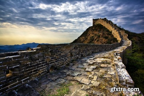 Great Wall of China historical monument stone landscape nature 23 HQ Jpeg