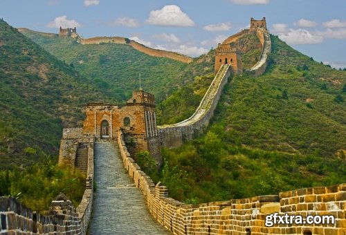 Great Wall of China historical monument stone landscape nature 23 HQ Jpeg